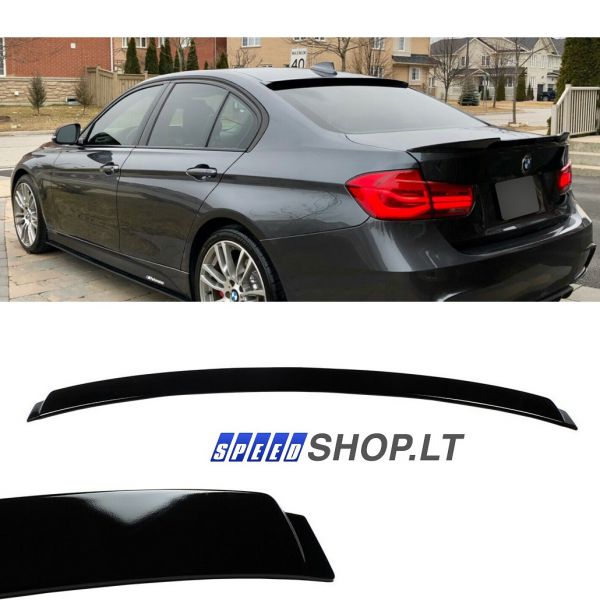 BMW 3 (F30) galinio lango spoileris AC (juoda